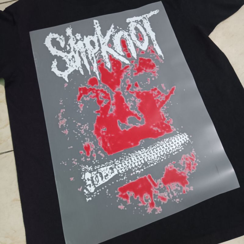 SABLON DTF BAND SLIPKNOT SABLON RASTER DTF