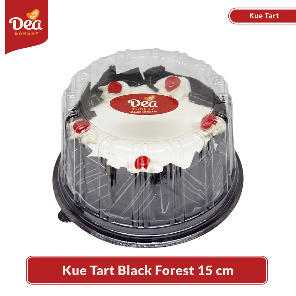 [Khusus PRE ORDER H-3 Kue Tart/Kue Ulang Tahun] Tart Black Forest Dea Bakery diameter 15 cm