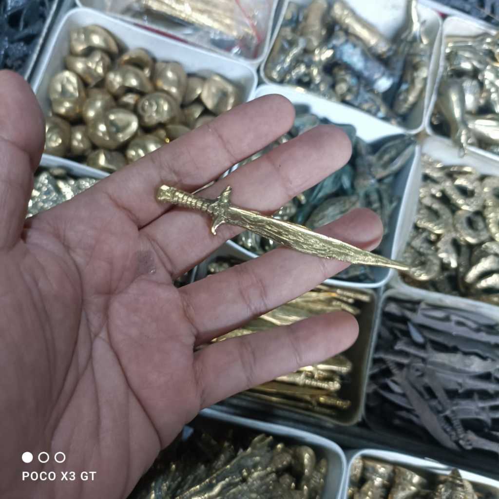 ajimat pedang voc emas full kuningan bk megantara sengkelat lar manga