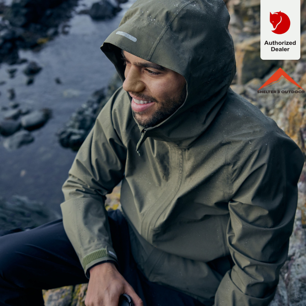 Jaket Waterproof Fjallraven High Coast Hydratic Trail Jacket