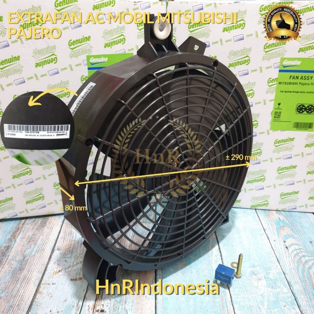 Extrafan Radiator AC Mobil Mitsubishi Pajero EXTRA FAN PREMIUM QUALITY