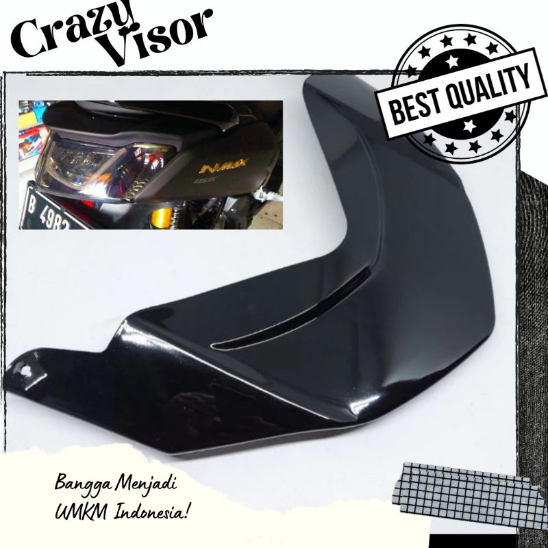 Ducktail Nmax Old Hitam