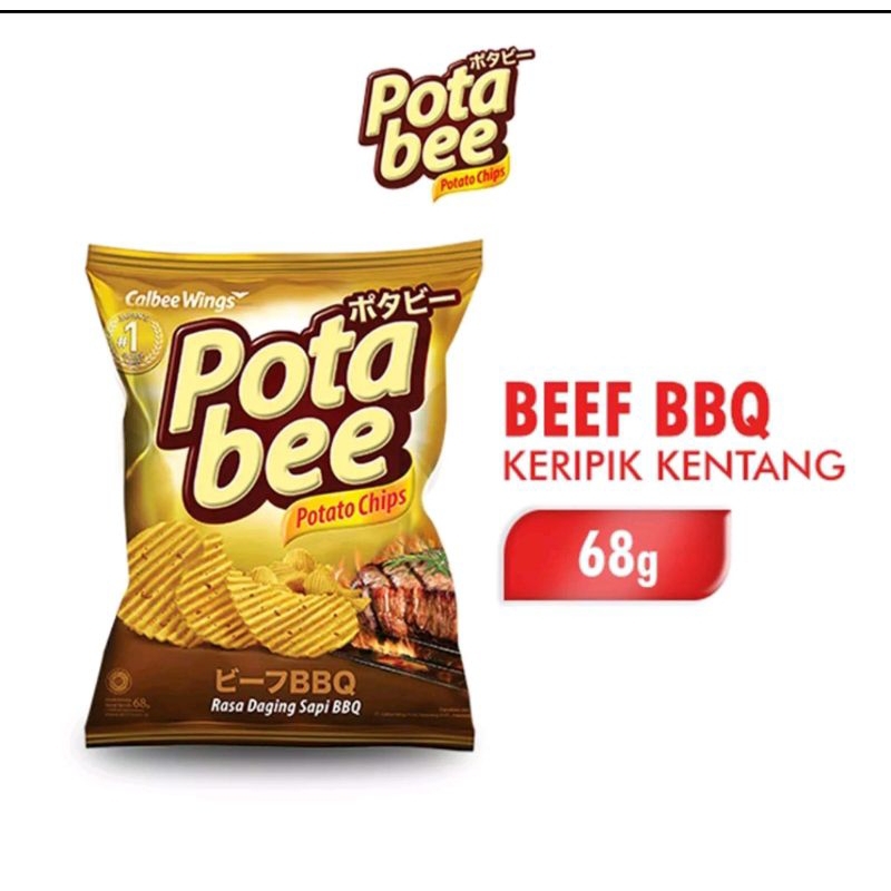 

POTABEE KERIPIK KENTANG BEEF BBQ 68GR