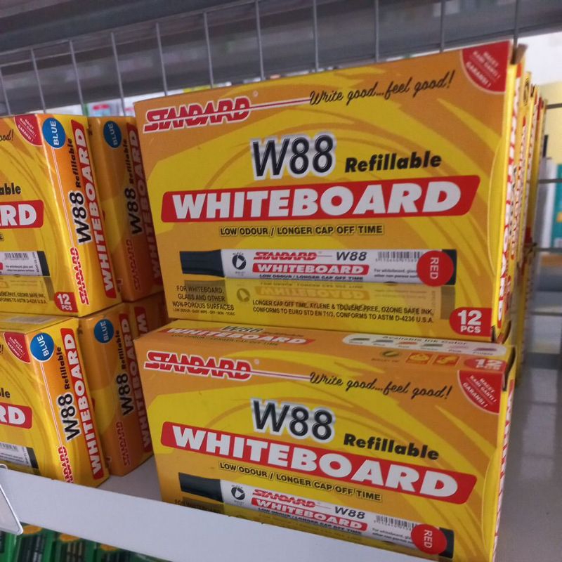 

Spidol Papan Tulis / Whiteboard Standard W88 / MERAH