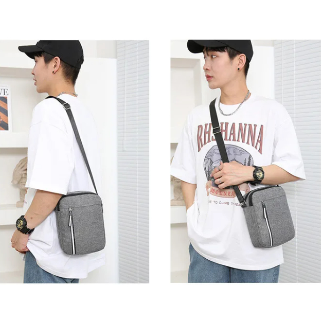 TAS SELEMPANG cowok kotak tas slempang pria tas kerja kotak