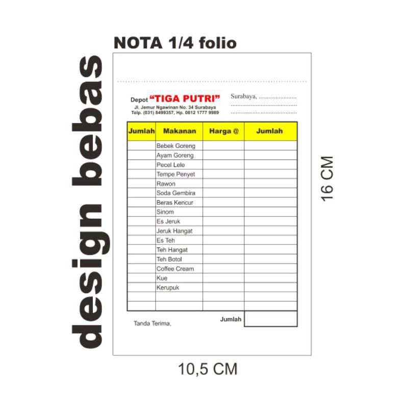 

Nota OlShop 2ply [50lbr]