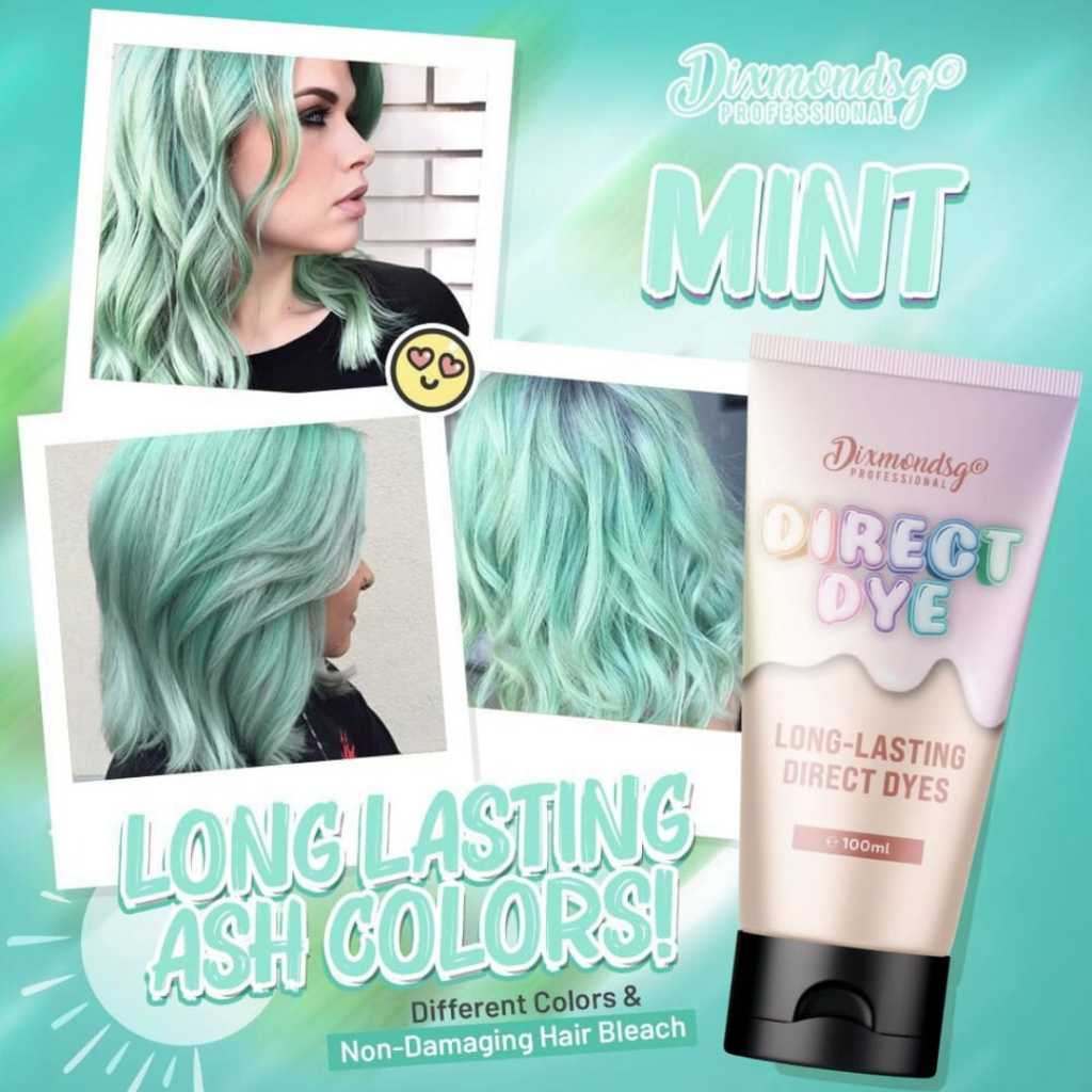 Cat Rambut DixmondSg Hair Dye MINT