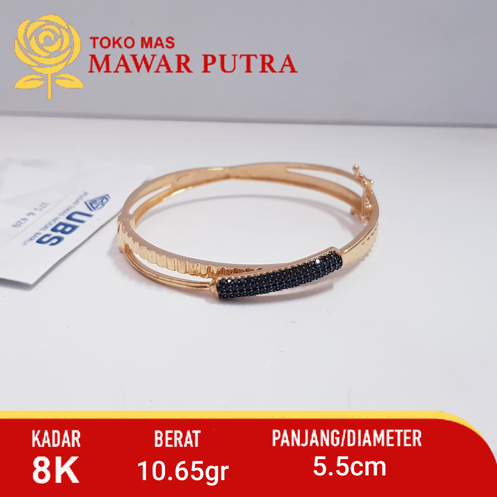 Gelang Fashion oval UBS gold 8K