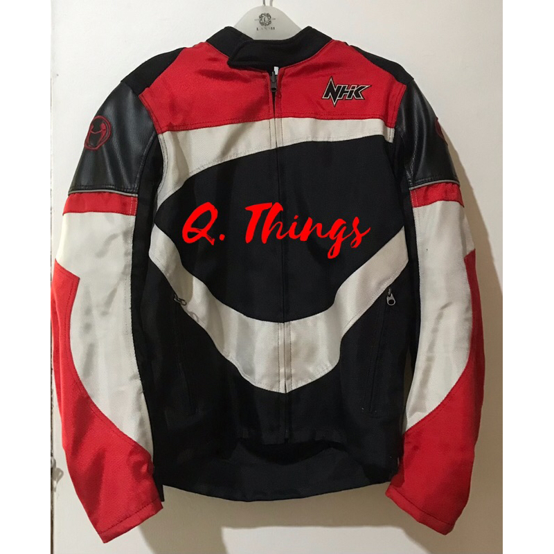 JAKET TOURING RACING PRIA/WANITA PRELOVED