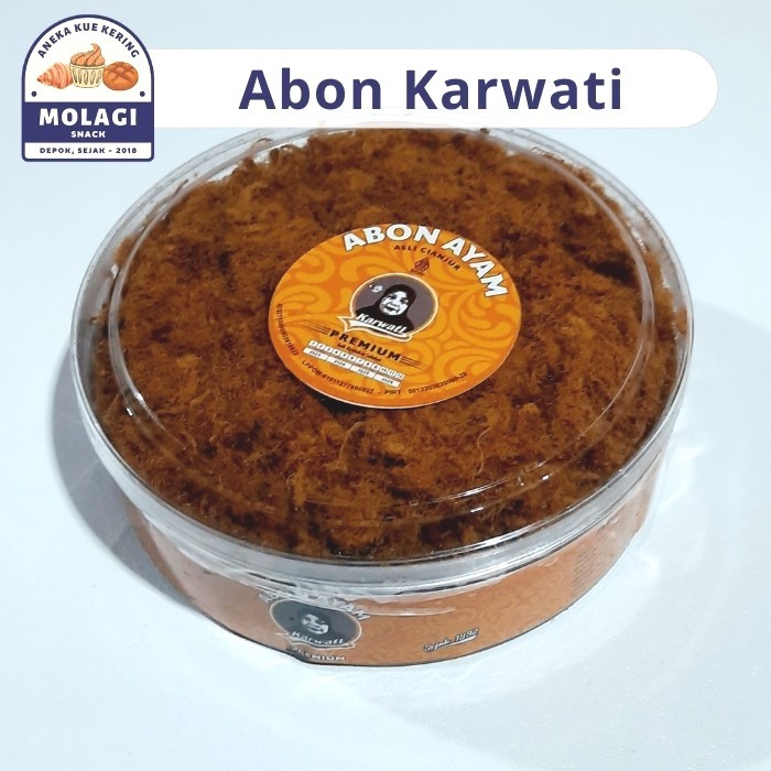 

Abon Ayam Karwati Asli Cianjur 155 Gram - Molagi Snack