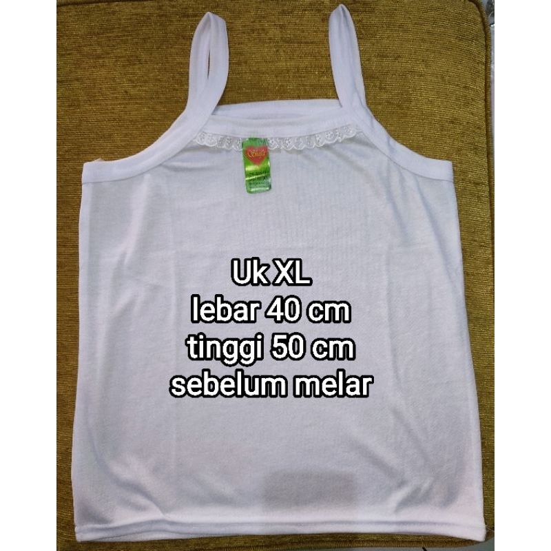 singlet anak perempuan / tanktop anak perempuan / kaos dalam anak perempuan / tengtop anak cewek / k