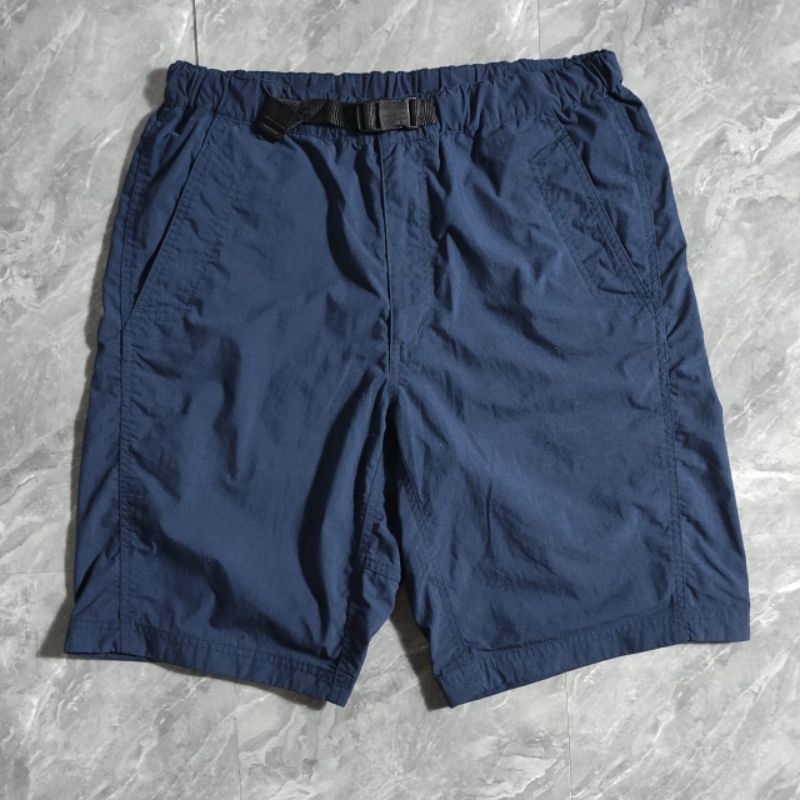 Celana Pendek Uniqlo Outdoor Navy / Short Pant Outdoor Uniqlo Second