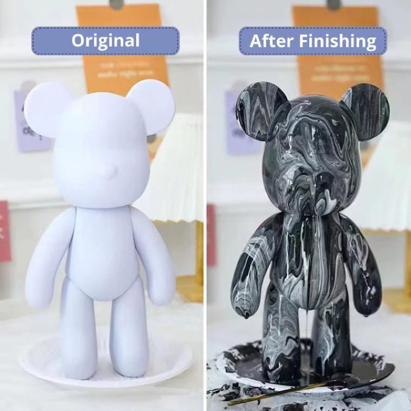 

DIY FLUID PAINTING BERUANG SET CAT CAIR/MAINAN EDUKATIF