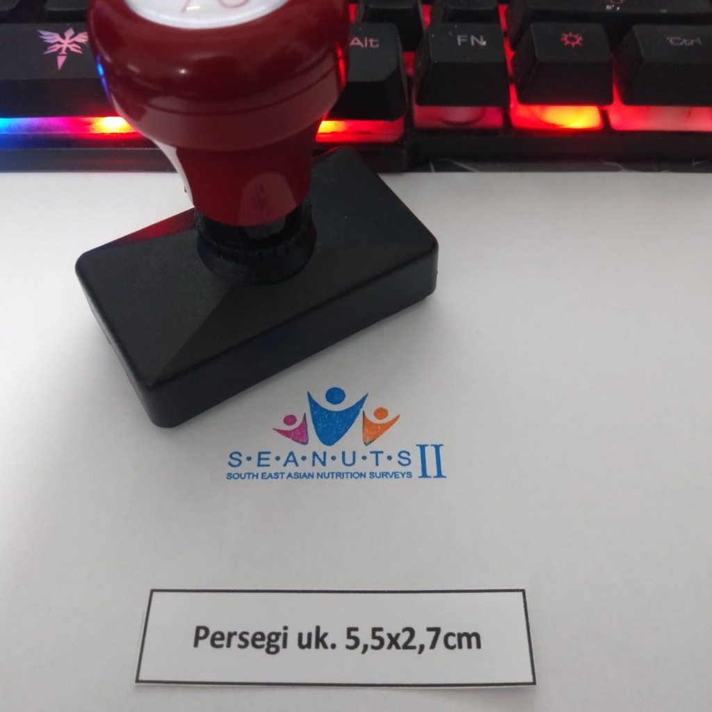 

STEMPEL CUSTOM (5,5 x 2,7 CM),Perusahaan, logo, nama tandatangan, lunas stample flash stemple praktis, stampel onlineshop