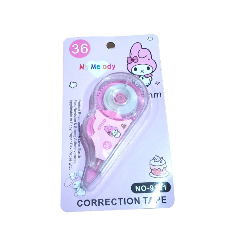 

Correction Tape Sanrio / Tip Ex Kertas Sanrio 36m