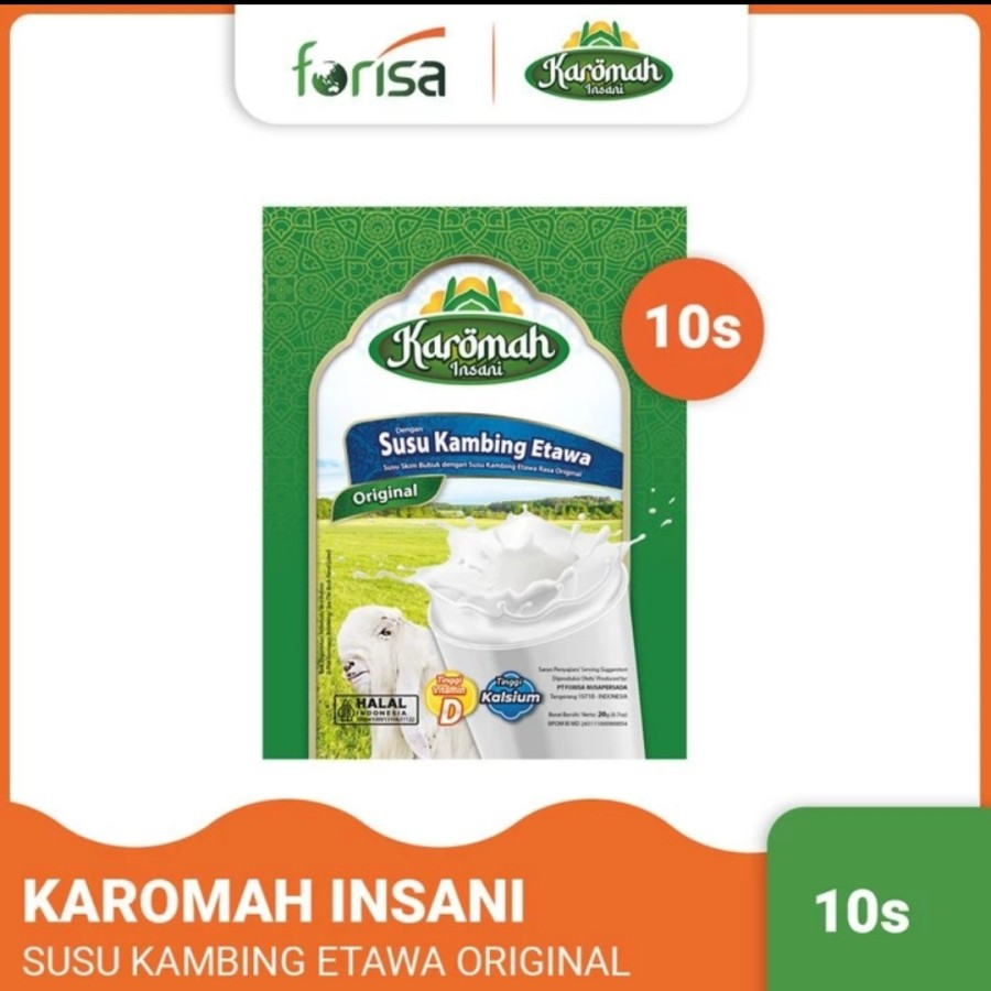 

susu kambing etawa karomah insani original - madu 10 sachet x 20gr