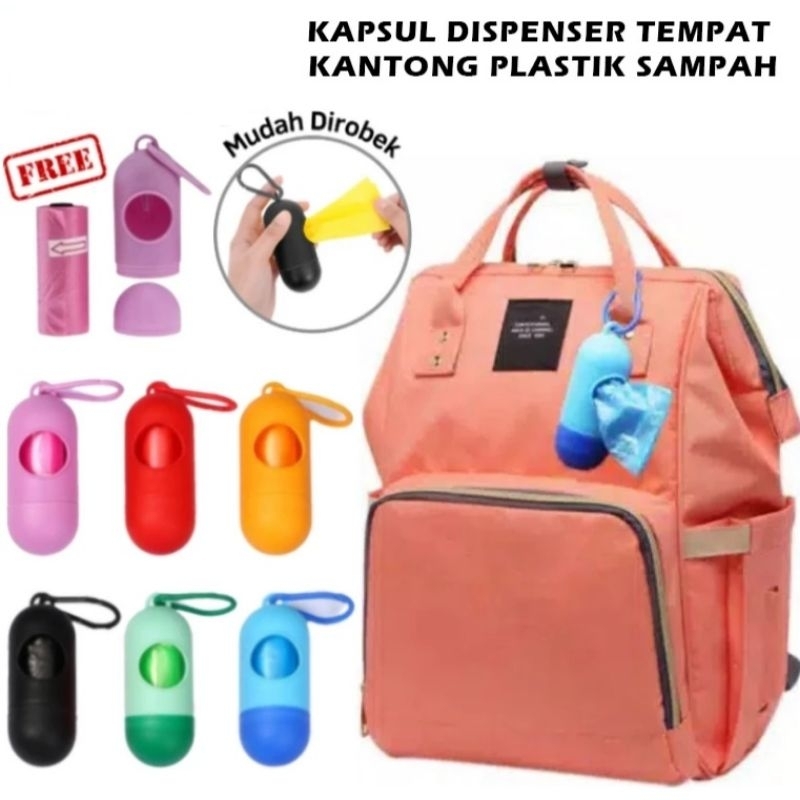 Tempat Plastik Sampah Kecil/ Dispenser Tempat Plastik Sampah