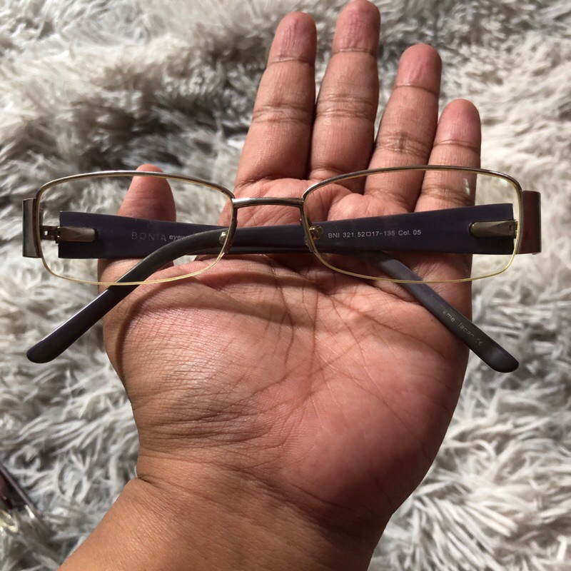 frame bonia eyewear kacamata branded minus original preloved second