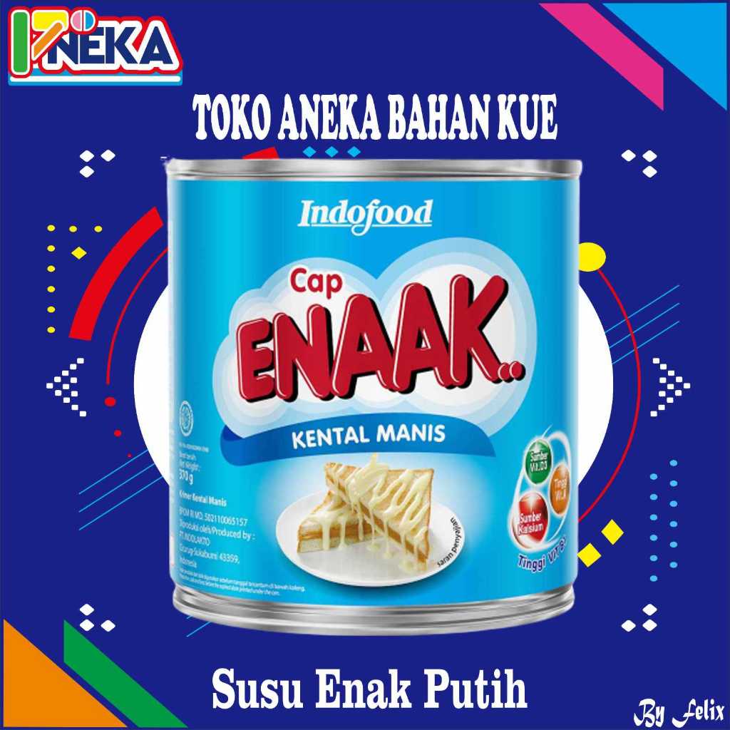 

Susu Kental Manis Enak Putih 370gr