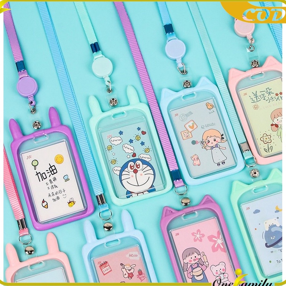 

Pasti Murah ONE-C324 Name Tag ID Card Holder Gantungan Kartu Nama Atau Panitia Motif Kartun / Tali ID Card Nama / Gantungan Tali Kartu Akses Kantor MRT Busway Lanyard