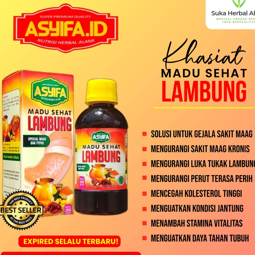 

Baru MADU SEHAT LAMBUNG ASYIFA ORIGINAL 100% Best