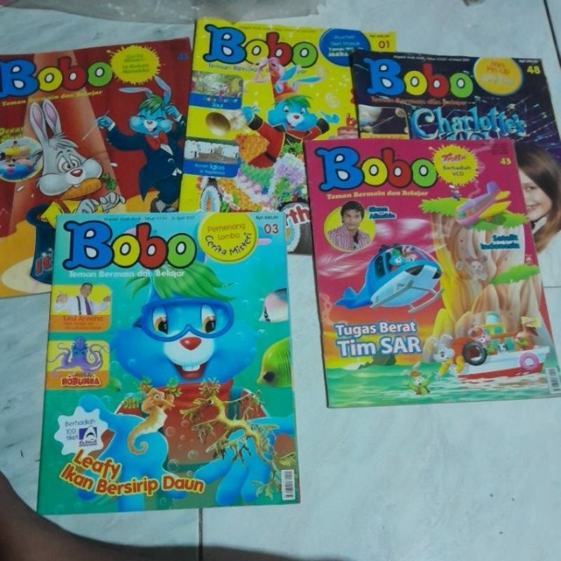 MAJALAH BOBO BEKAS TAHUN 2007