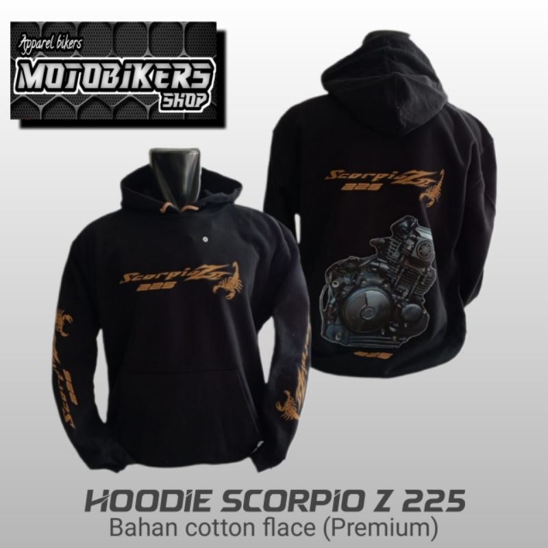 Hoodie scorpio z sweater scorpio z jaket motor scorpio