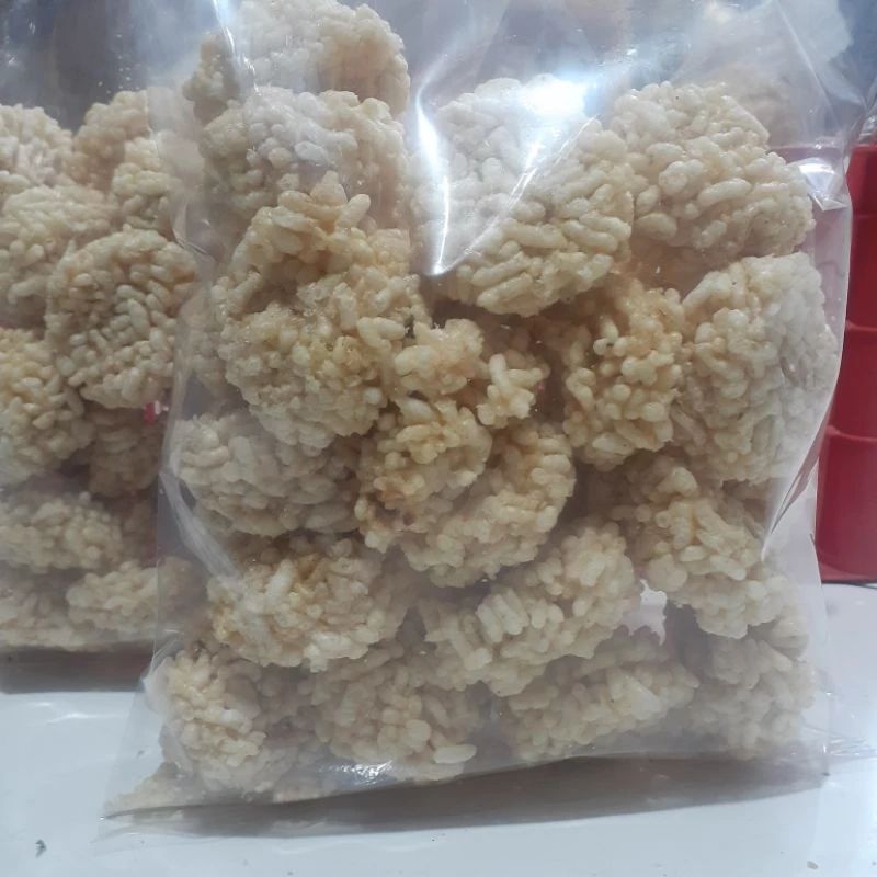 

KERUPUK RENGINANG TERASI GURIH ASIN 180GRAM/CEMILAN KILOAN