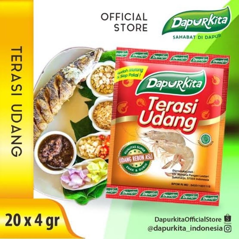 

TERASI UDANG DAPUR KITA