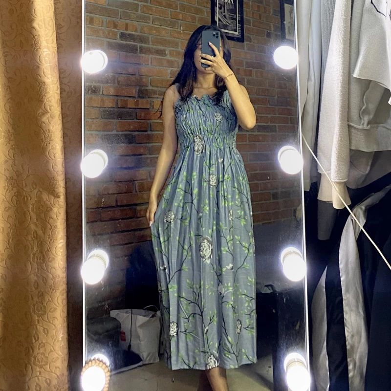 daster Bali smoke yukensi ld 120/daster kekinian/daster mamah muda