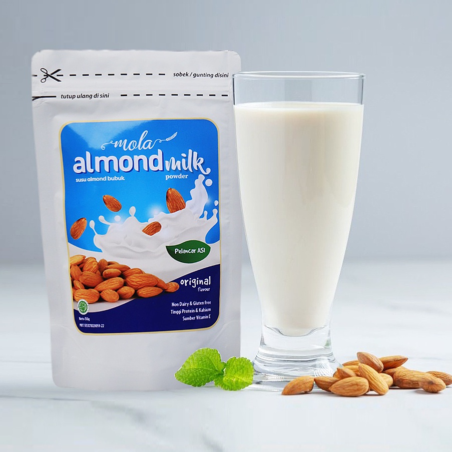 

Kirim Langsung Mola Susu Almond Bubuk / Almond Milk 150 gram (Bisa Untuk ASI Booster Juga) Big Sale