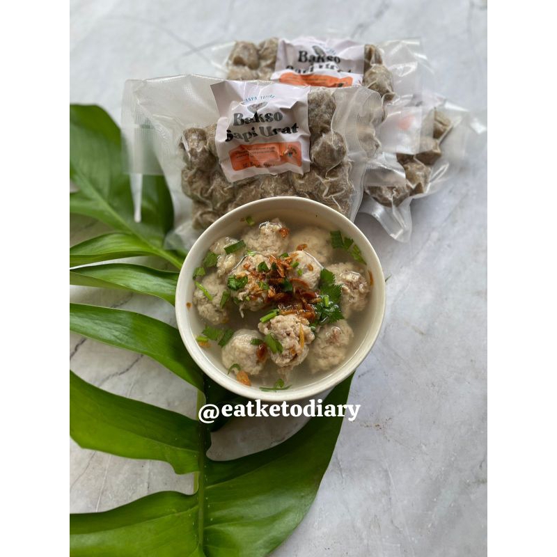 

Bakso Sapi Urat Keto DEBM Halal