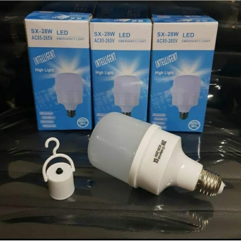 Bohlam Lampu LED Emergency 28 W Jumbo Tetap Nyala Lama Walau Listrik Mati / Lentera malam / Lamp Mag