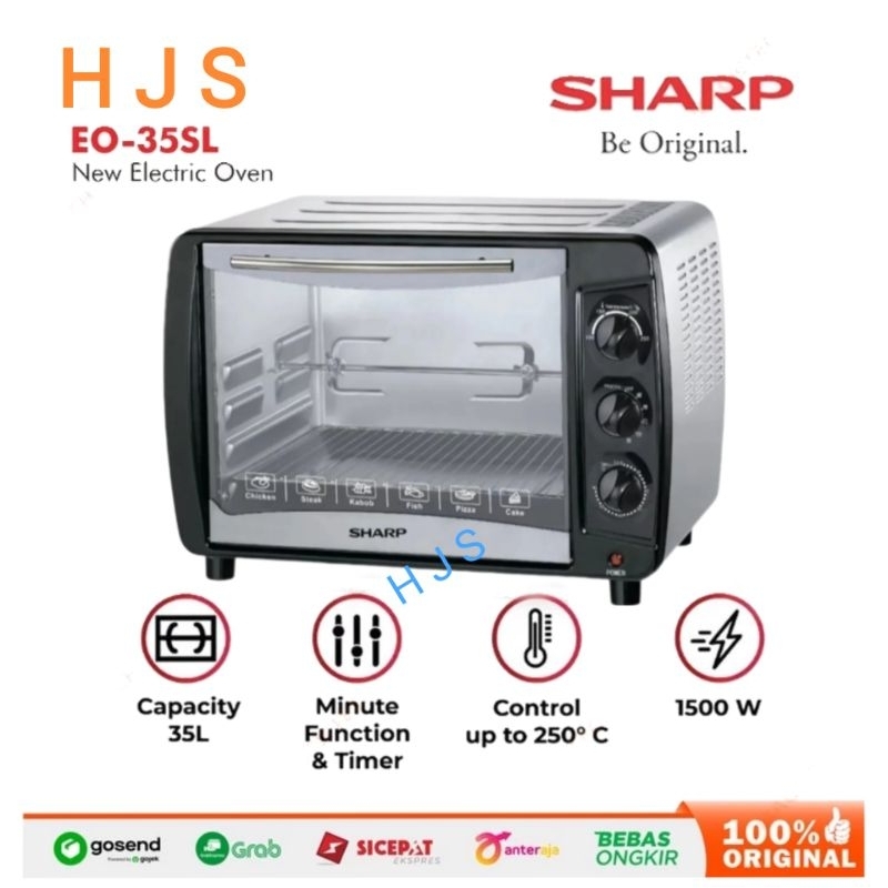 OVEN LISTRIK SHARP EO-35SL/EO-35- 35 LITER