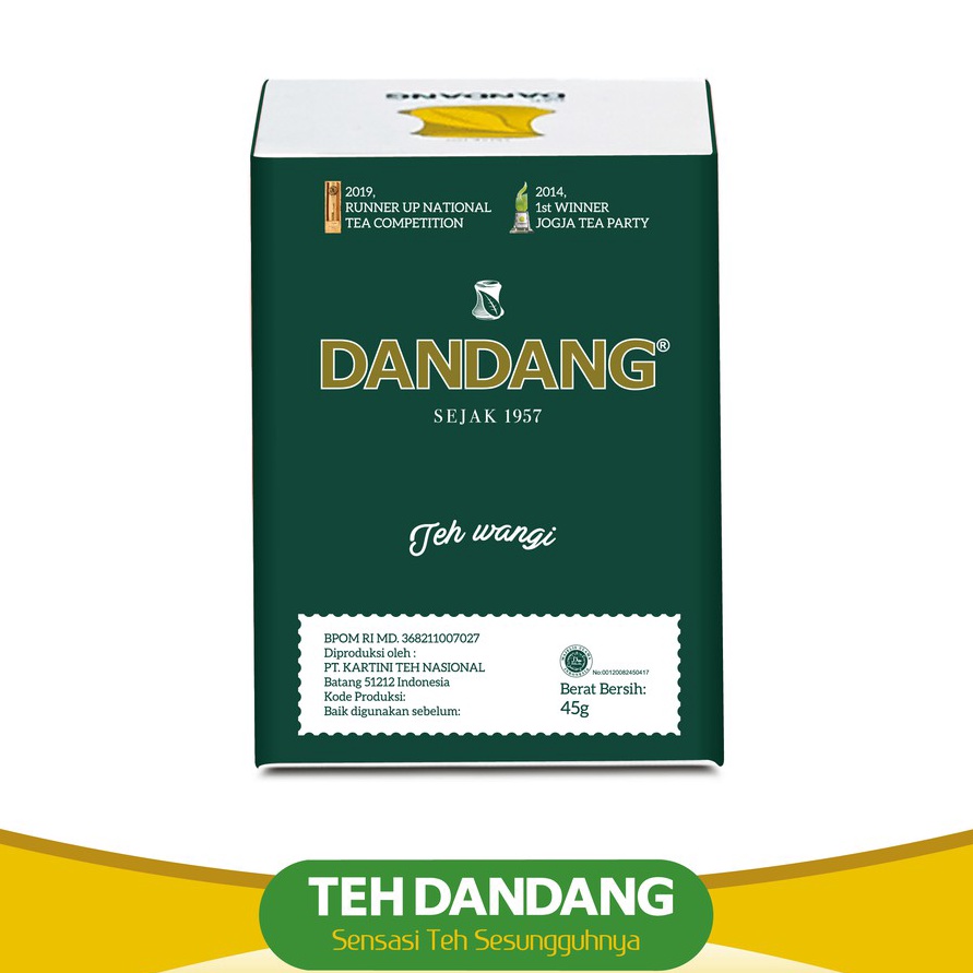 

WSBW4514 (C6369] Teh Dandang Selection 45gr - Teh Tubruk