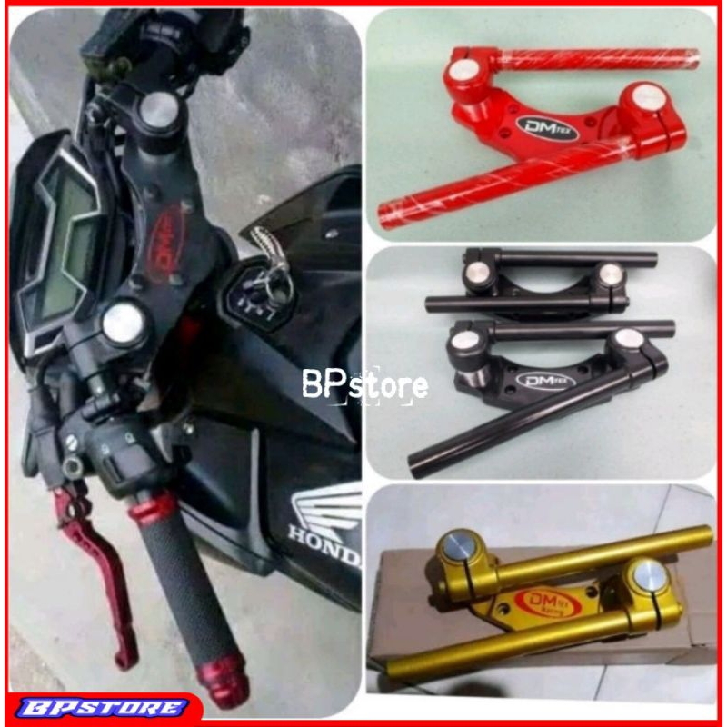 STANG JEPIT PLUS DUDUKAN MOTOR CB 150R OLD NEW