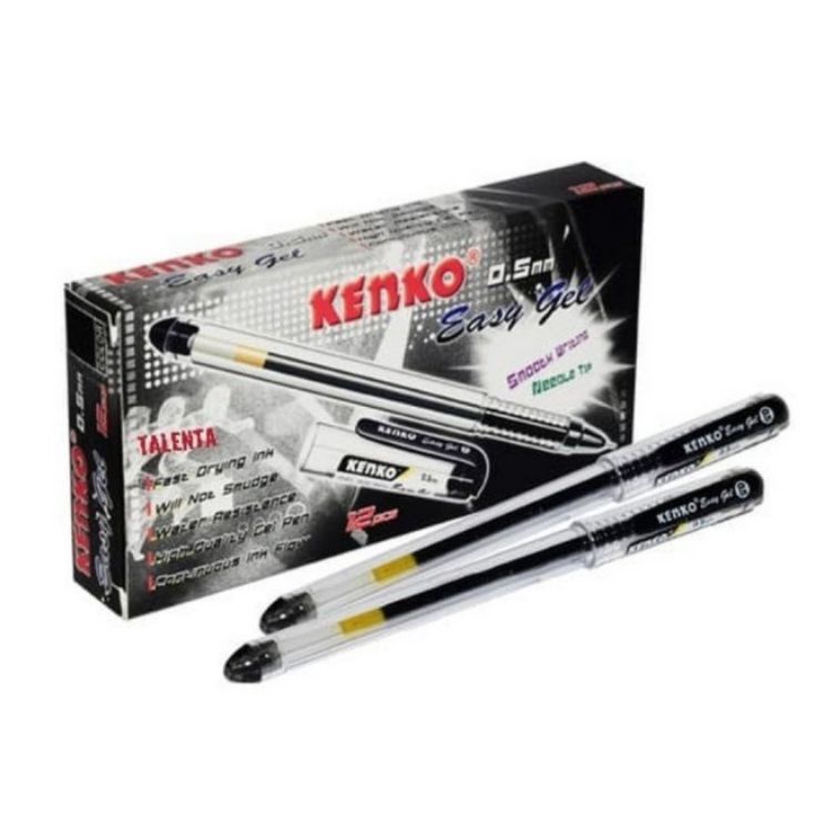 

Terbatas Pulpen Kenko Easy Gell 0.5 / (1pak/12pcs)