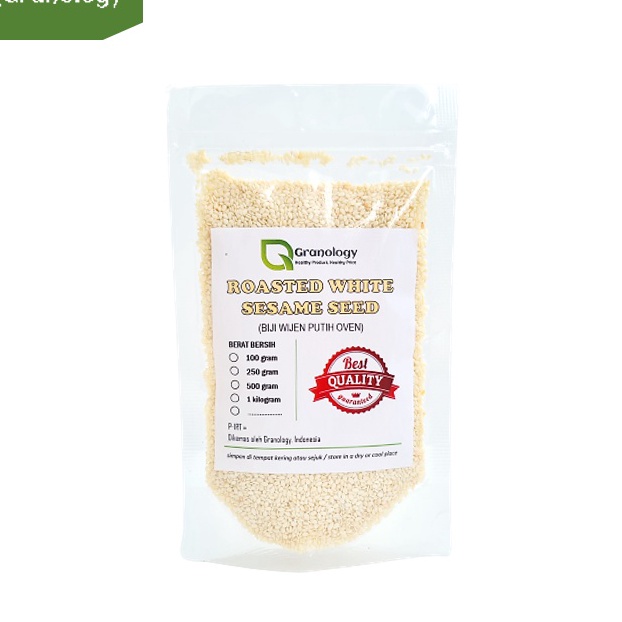

XRJC6983 11.11 Wijen Putih Panggang / Roasted White Sesame Seed 100 gram