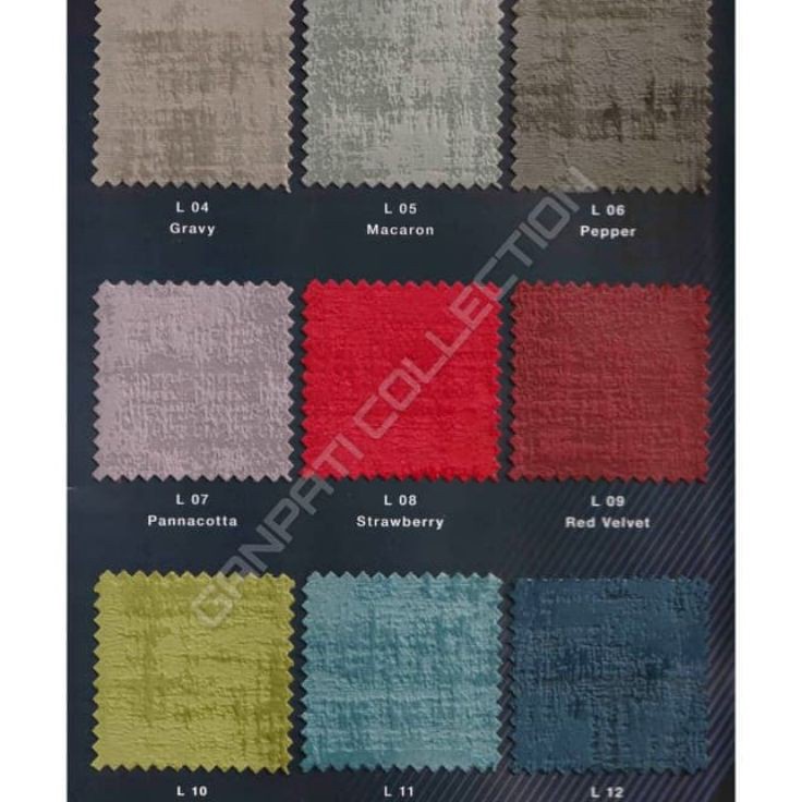 WDXT0770 Stok terbaru  Kain Interior Hikaron Beludru / Bludru - Le Grande (Sofa, Jok, Kursi, Furnitu