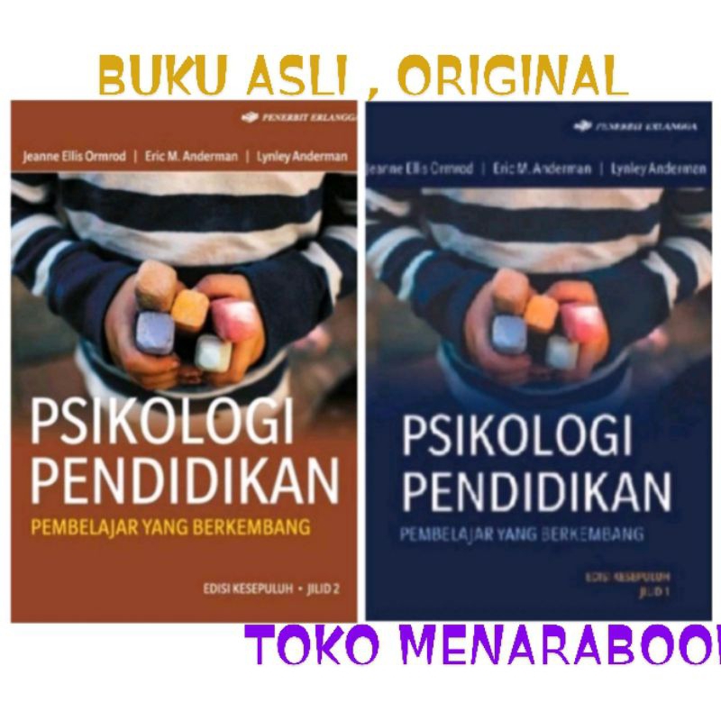 ORI(⁠+⁠_⁠+⁠)   Psikologi Pendidikan Edisi 10 Jilid 1 dan 2  - Jeanne Ellis
