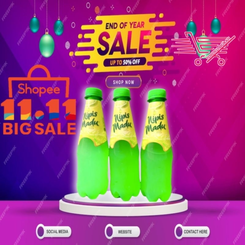 

NIPIS MADU LIME SODA 330ml 3 pcs HARVESTMART||rasa mantap