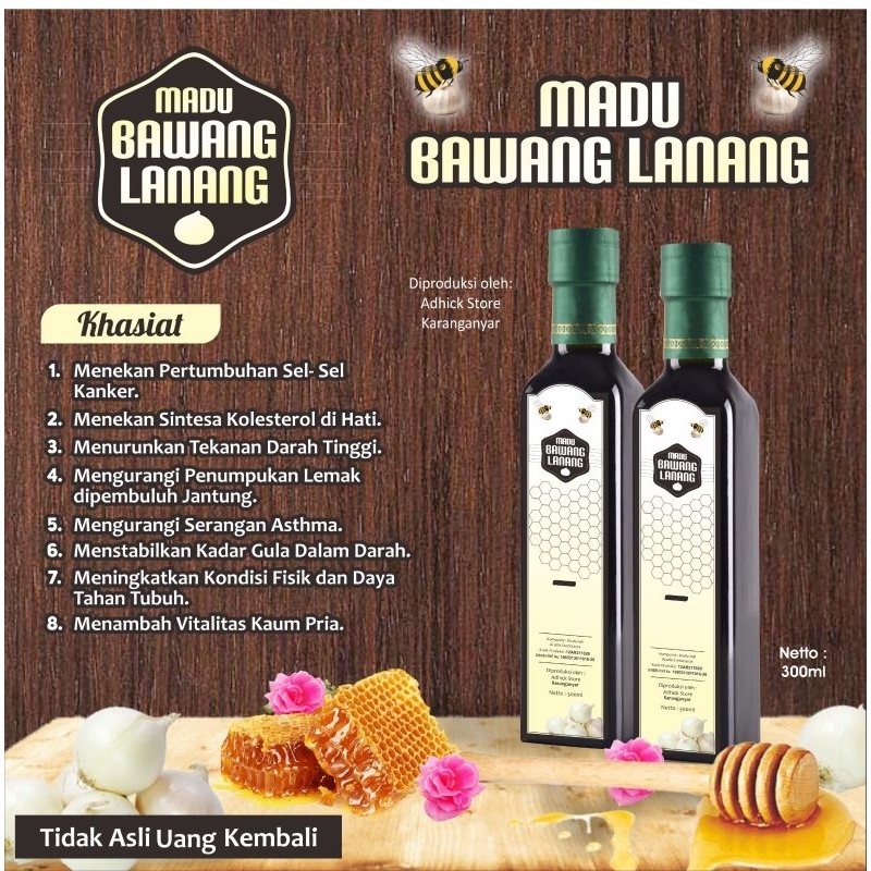 

Madu Bawang Lanang - Madu bawang putih tunggal - Madu asli