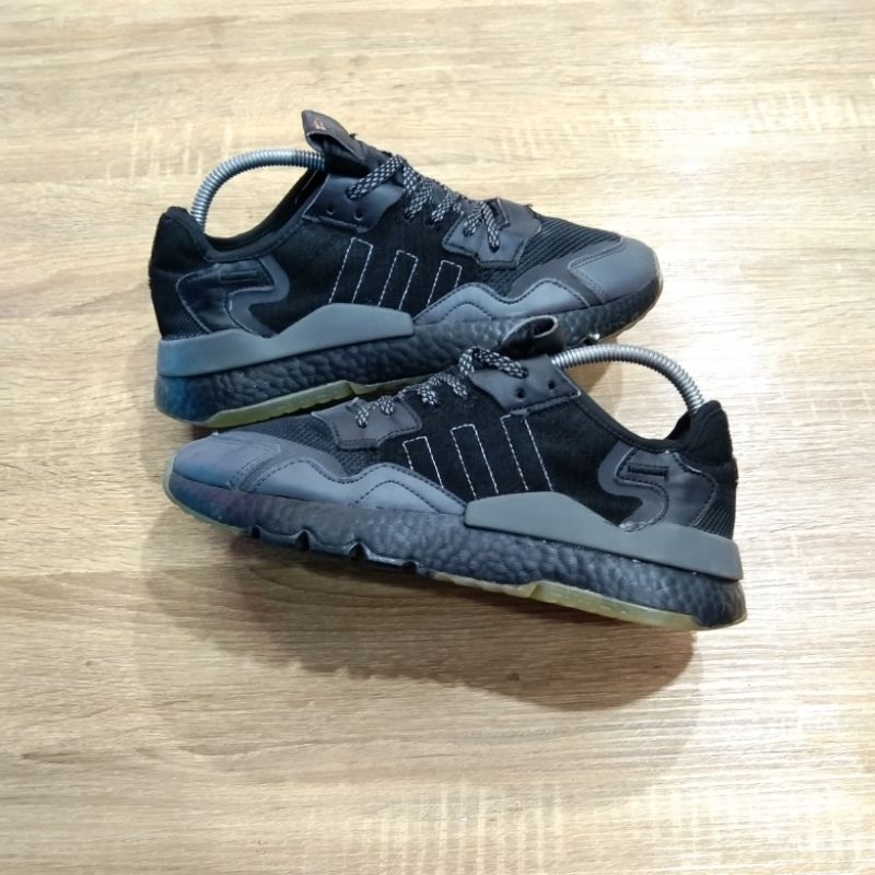 ADIDAS NITE JOGGER CORE BLACK VELCRO