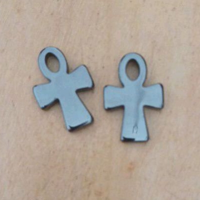 Salib rosario batu blustin bunga