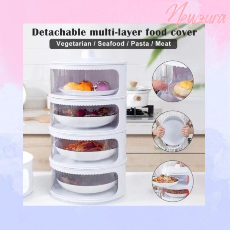 TUDUNG SAJI 4 SUSUN ANTI DEBU,STROG FOOD