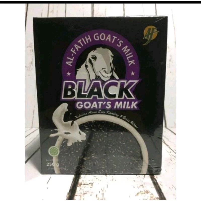 

BLACK GOATS MILK SUSU KAMBING PLUS BERAS HITAM DAN BEKATUL
