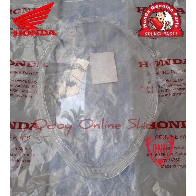 Kaca Mika lampu depan Scoopy new terbaru 2021 2022 2023 Ori
