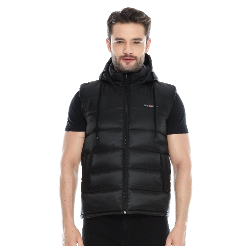 Brillant - Spectacled Rompi Hoodie Hitam Pria Dewasa Polos 1 Warna Garis Hitam Navy Ukuran Size M L 