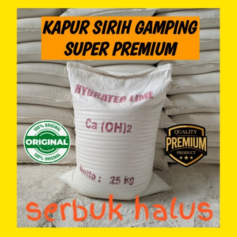 

( 25 kg ) kapur sirih food grade / kapur sirih untuk makanan / kapur sirih gamping