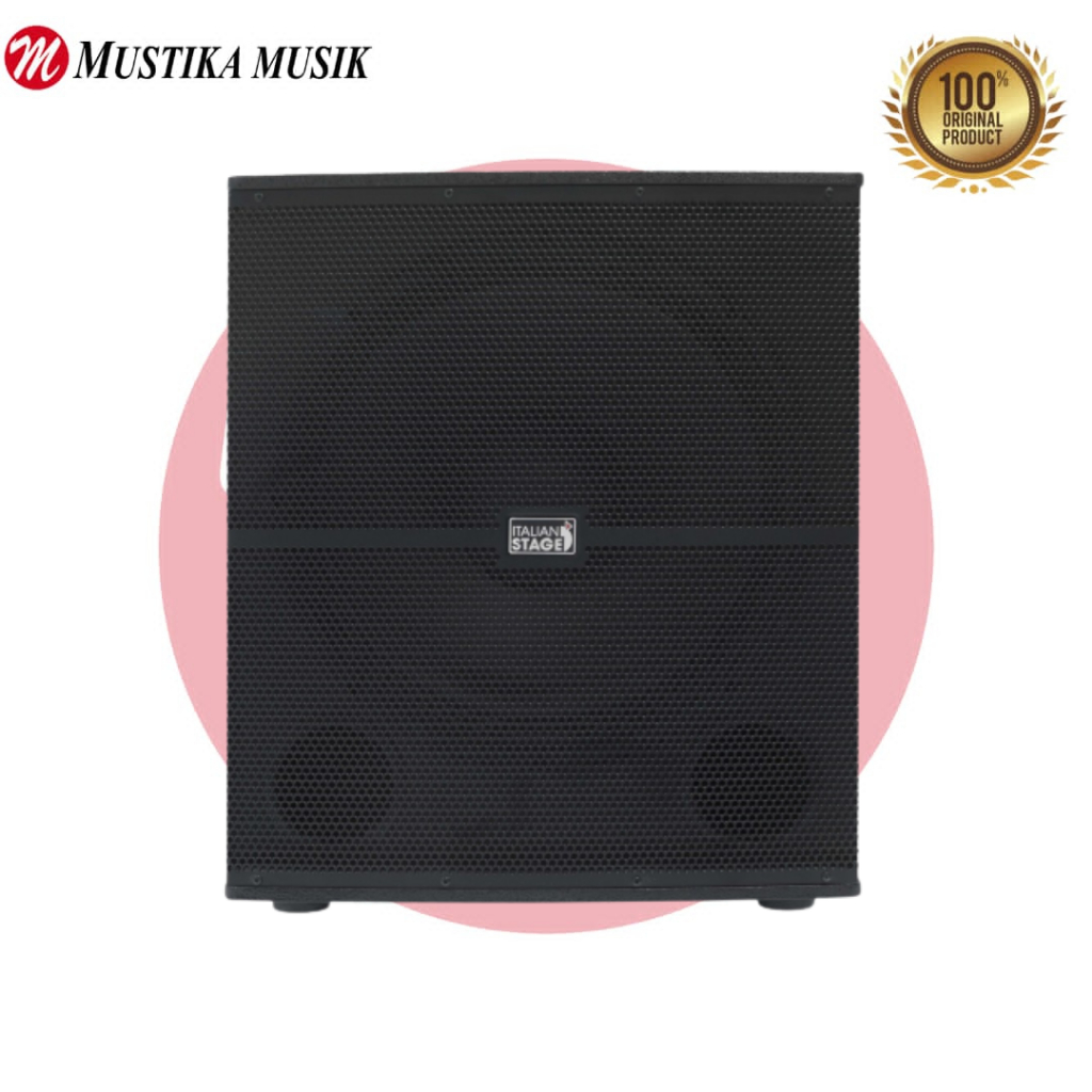 Sub Woofer Italian Stage 18" Inch Active S 118 A